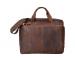 New  Mens Crazy Horse Leather Vintage shoulder Messenger bag Briefcase laptop bags
